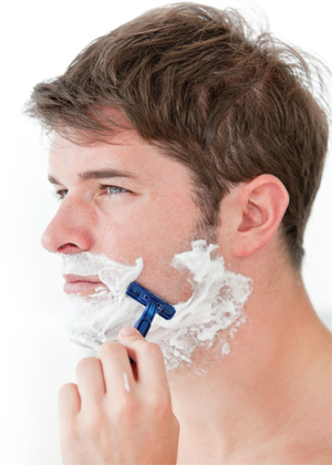 shaving-face