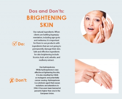 Dos and Don'ts: Brightening Skin