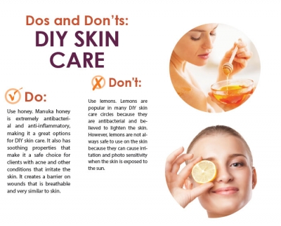 Dos and Don'ts: DIY Skin Care