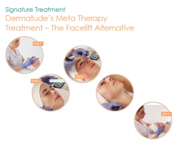 Dermatude’s Meta Therapy  Treatment – The Facelift Alternative