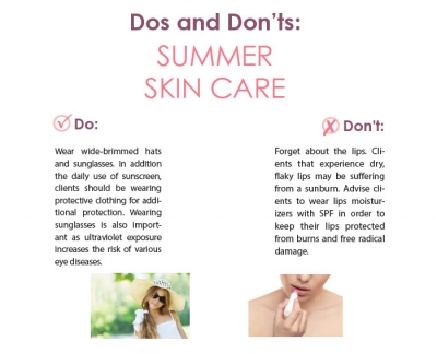 Dos and Don'ts: Summer Skin Care