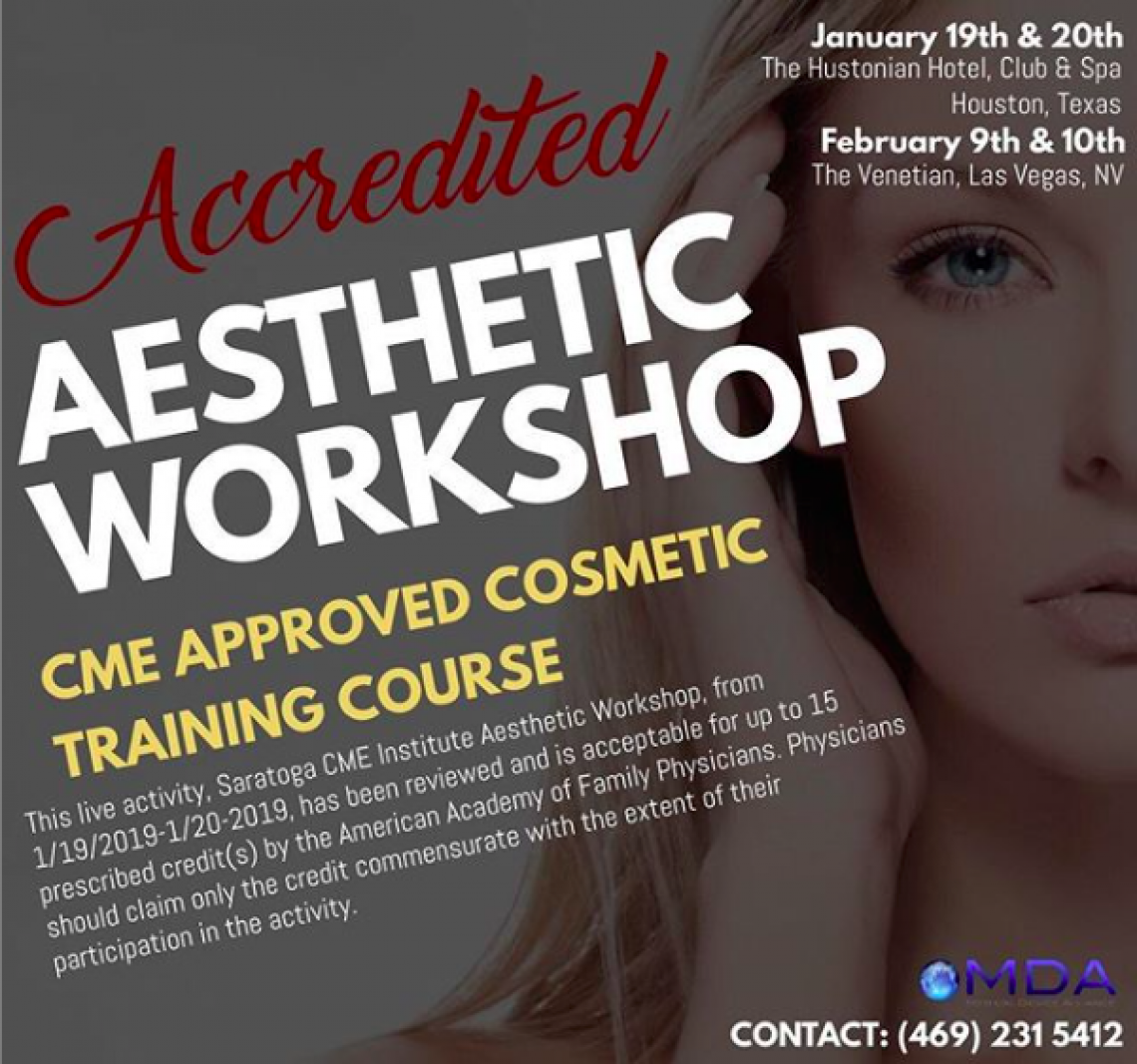 Accredited Aesthetic Workshop 