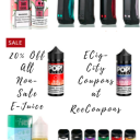50% Off SiteWide + Free Shipping of Ecig-city store at Reecoupons.com