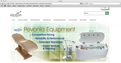 Pevonia Equipment Launches New Website Just in Time for the New Year