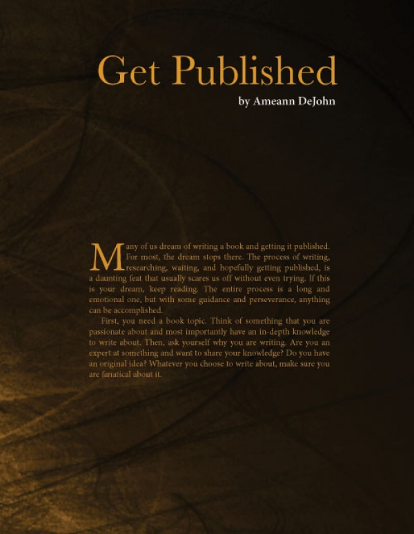 How To Get Published
