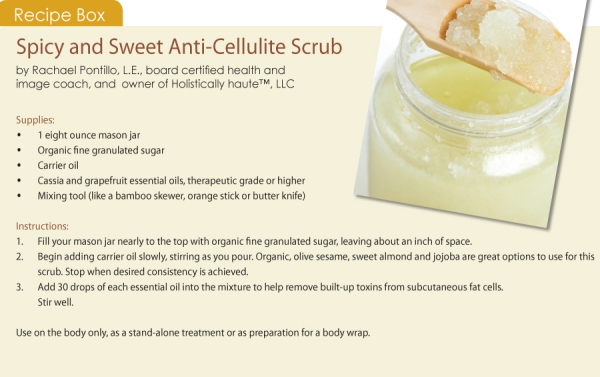 Spicy and Sweet Anti-Cellulite Scrub