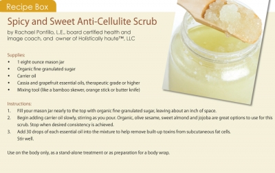 Spicy and Sweet Anti-Cellulite Scrub