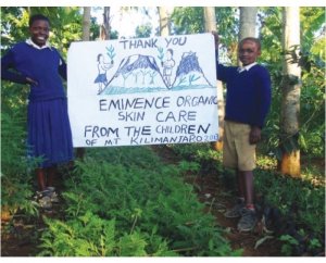 Éminence Organic Skin Care is proud to announce that after only two years since the launch of Forests for the Future, three million trees have been planted in 19 countries!