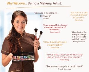 Why We Love... Being a Makeup Artist: