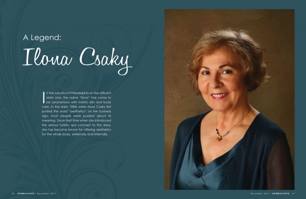 Ilona Csaky - A Legend in Aesthetics