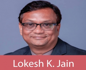 Lokesh K. Jain was recently promoted to the position of vice president, research and development and technical services at Gordon Laboratories, Inc.