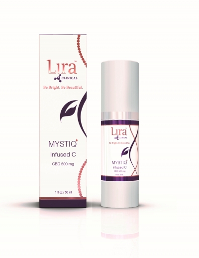 Lira Clinical Releases MYSTIQ Infused C with CBD for Power Entourage Skin Recovery, Brightening, and Healing