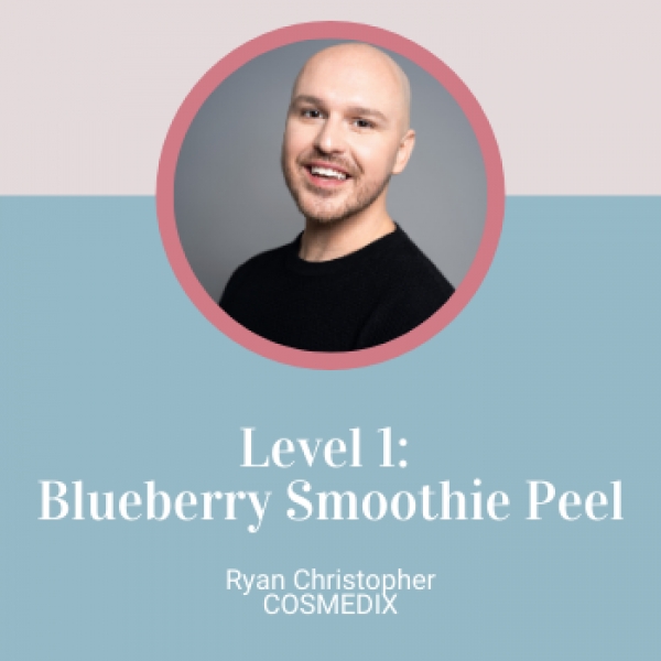 Level 1 Peel: Blueberry Smoothie