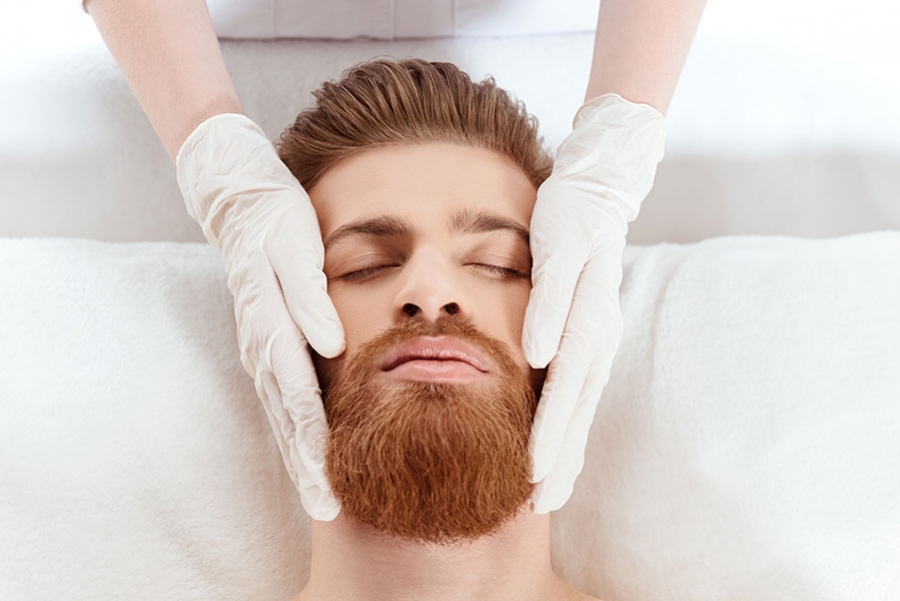 A Facial Trend for Even the Manliest of Men