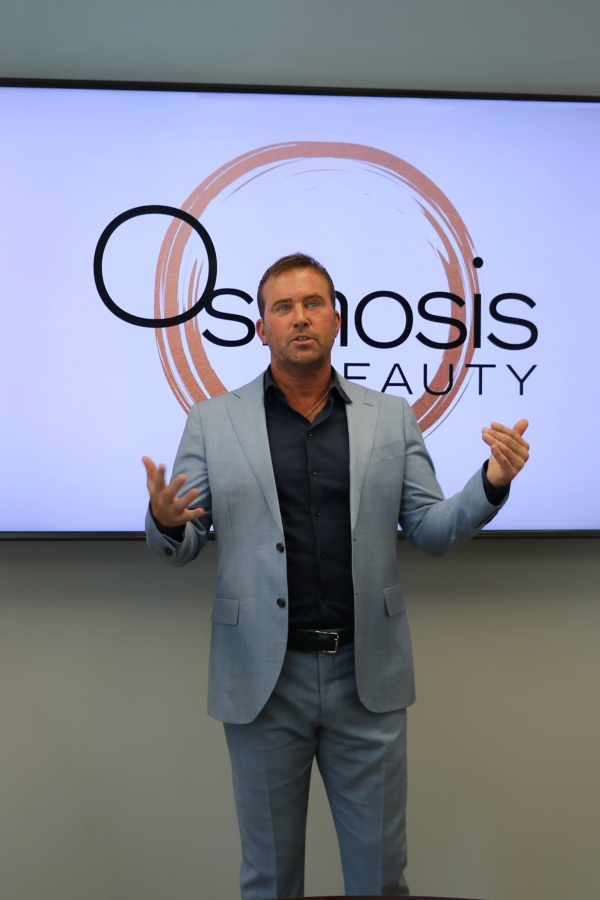 Dr. Ben Johnson, founder of Osmosis Beauty