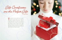 Gift Certificates are the Perfect Gift