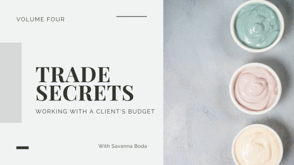 Working With A Client&#039;s Budget