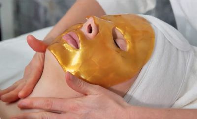  24K Gold Mask: Collagen & Anti-Aging Hydrogel Mask