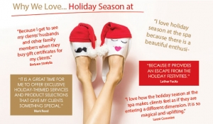 Why We Love...Holiday Season at the Spa