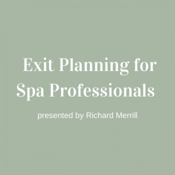 Strategic Exit Planning for Spa Professionals