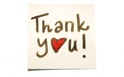 December 26th  is National  Thank You  Note Day!