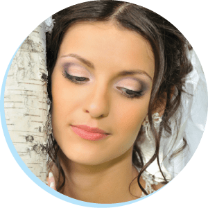 Medium Skin Tone Wedding Hair Design