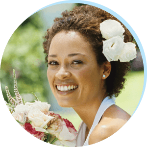 Dark Skin Tone Wedding Hair Design