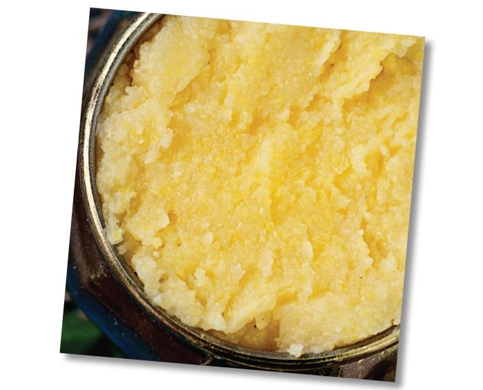 Recipe Box: Cornmeal Hand and Foot Scrub