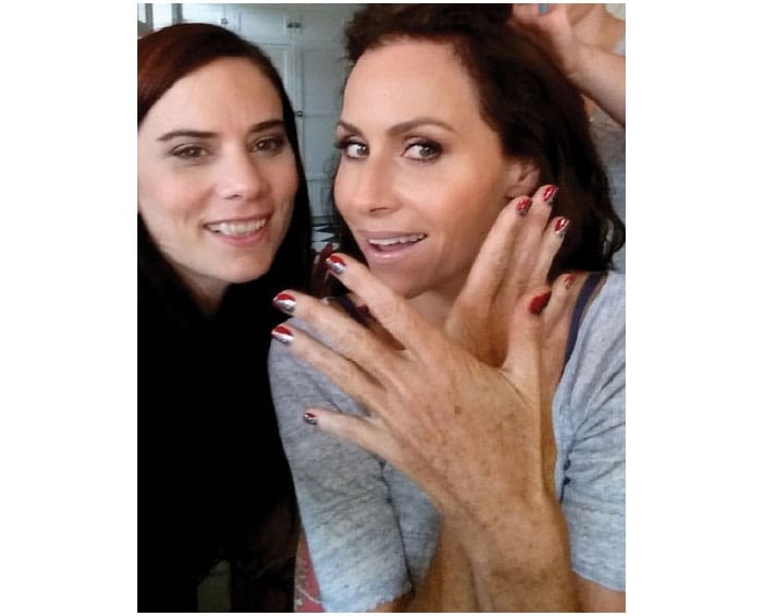 Cuccio Colour Made Red Carpet Debut at the 66th Emmy Awards