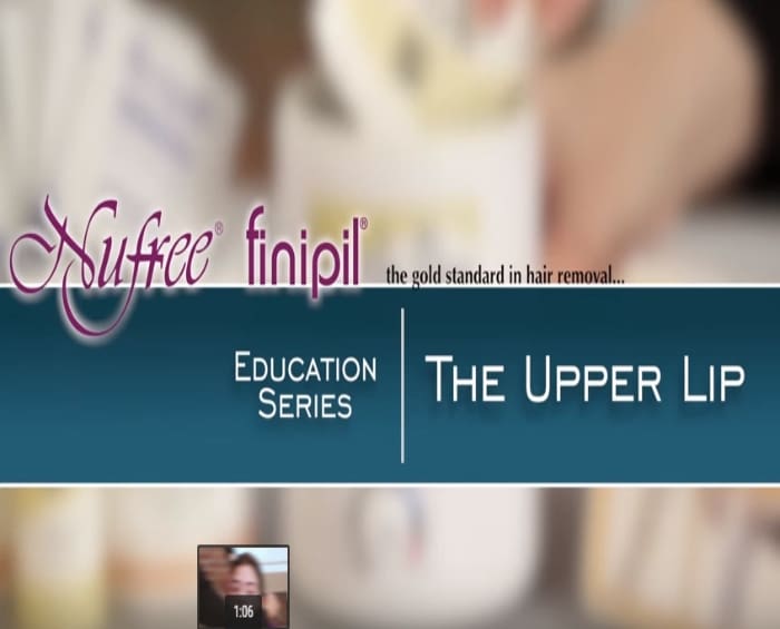 Video:Nufree – Removing Hair From the Upper Lip