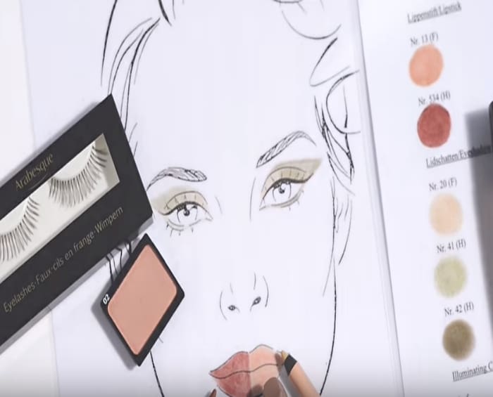 Video: Abend Make-up Trend 2015 von Arabesque – Making-of