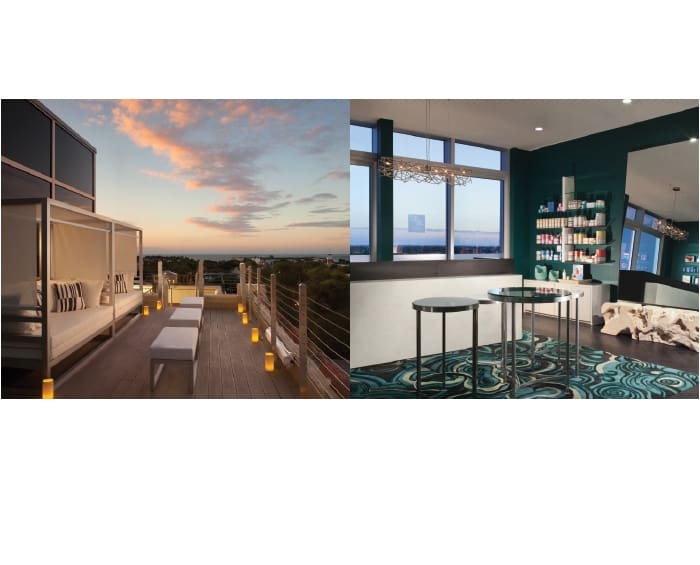 Top Spa: atop the legendary La Concha Hotel & Spa in Key West, Fla.