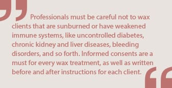 Implementing Waxing into the Spa