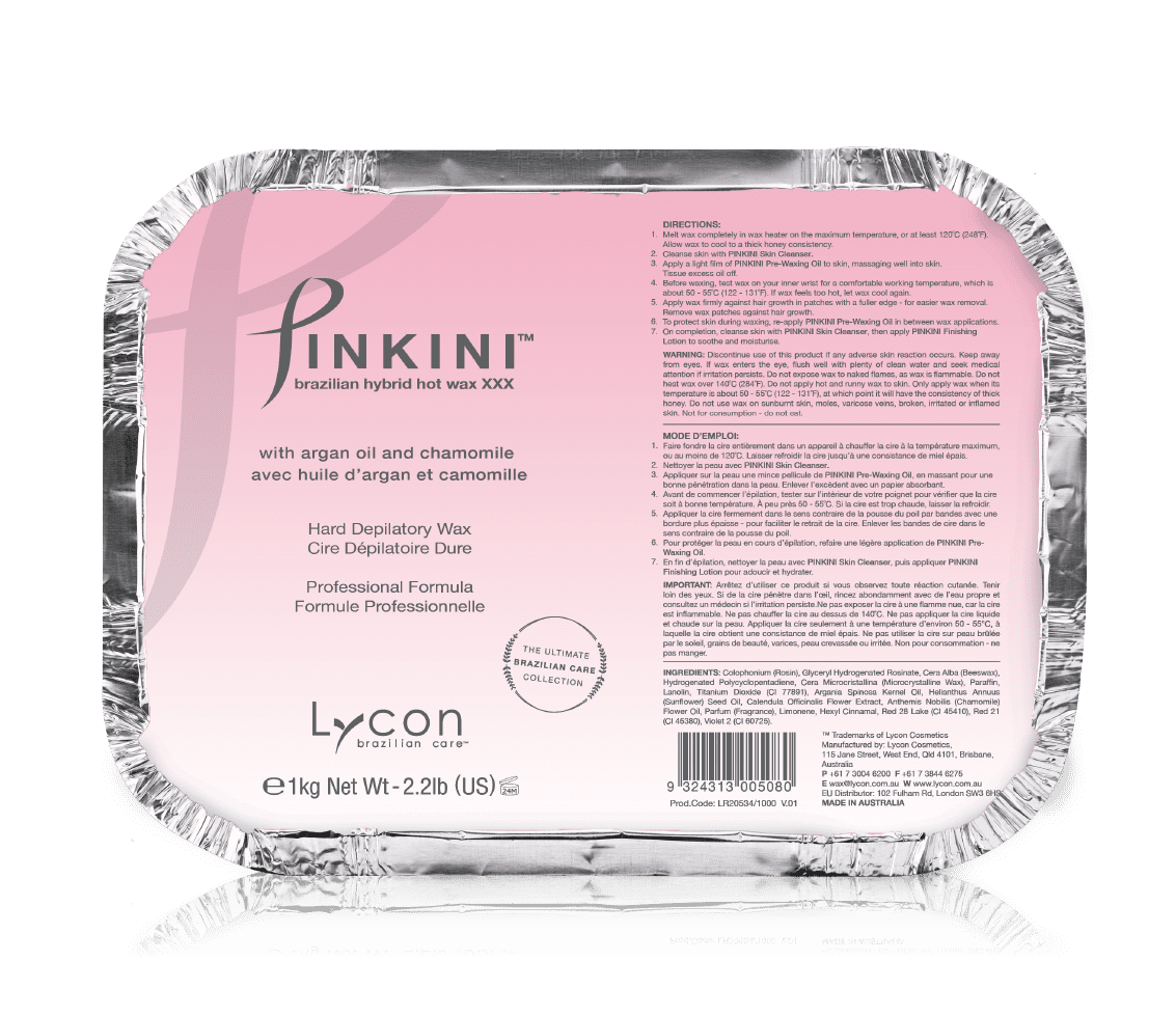 Pinkini Brazilian Hybrid Hot Wax