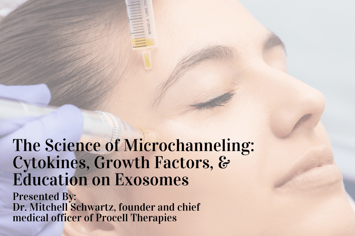 The Science of Microchanneling: Cytokines, Growth Factors, & Education on Exosomes